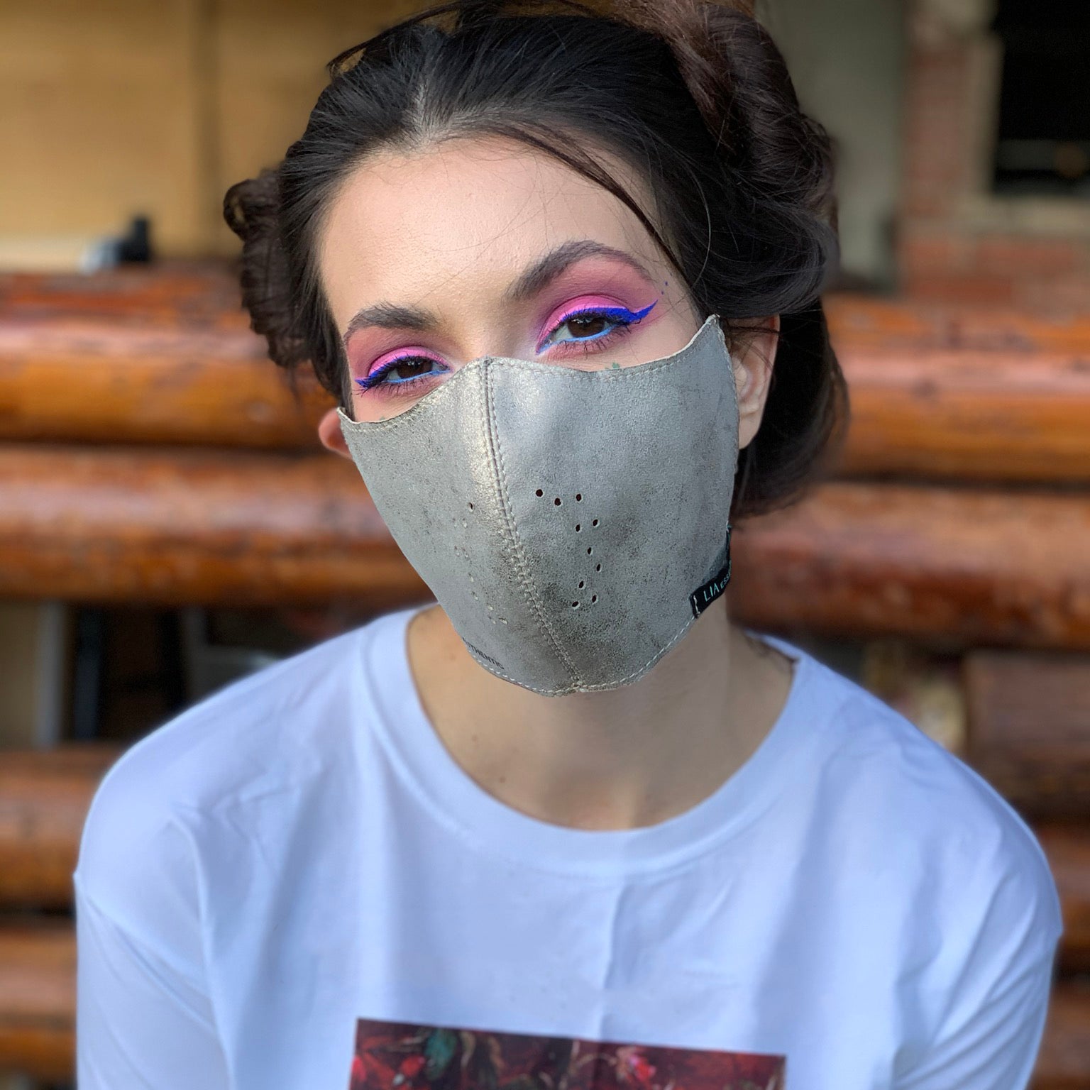 DESIGNER LEATHER MASK